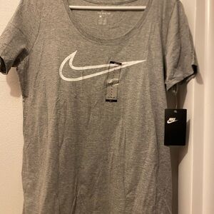 Nike Women's Gray Activewear Top